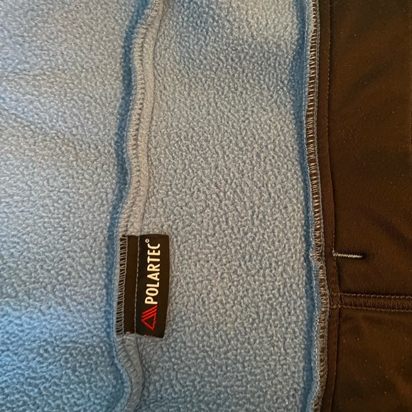 Women's REI Fleece Zip Front Long-Sleeved Summer Jacket, Cloud Blue, Size Medium - Picture 5 of 6